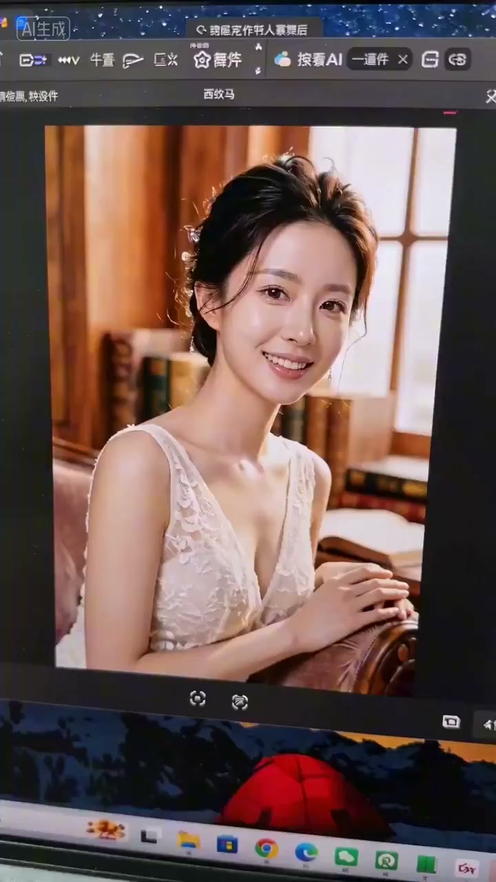 主观视角下AI女友的暧昧挑逗