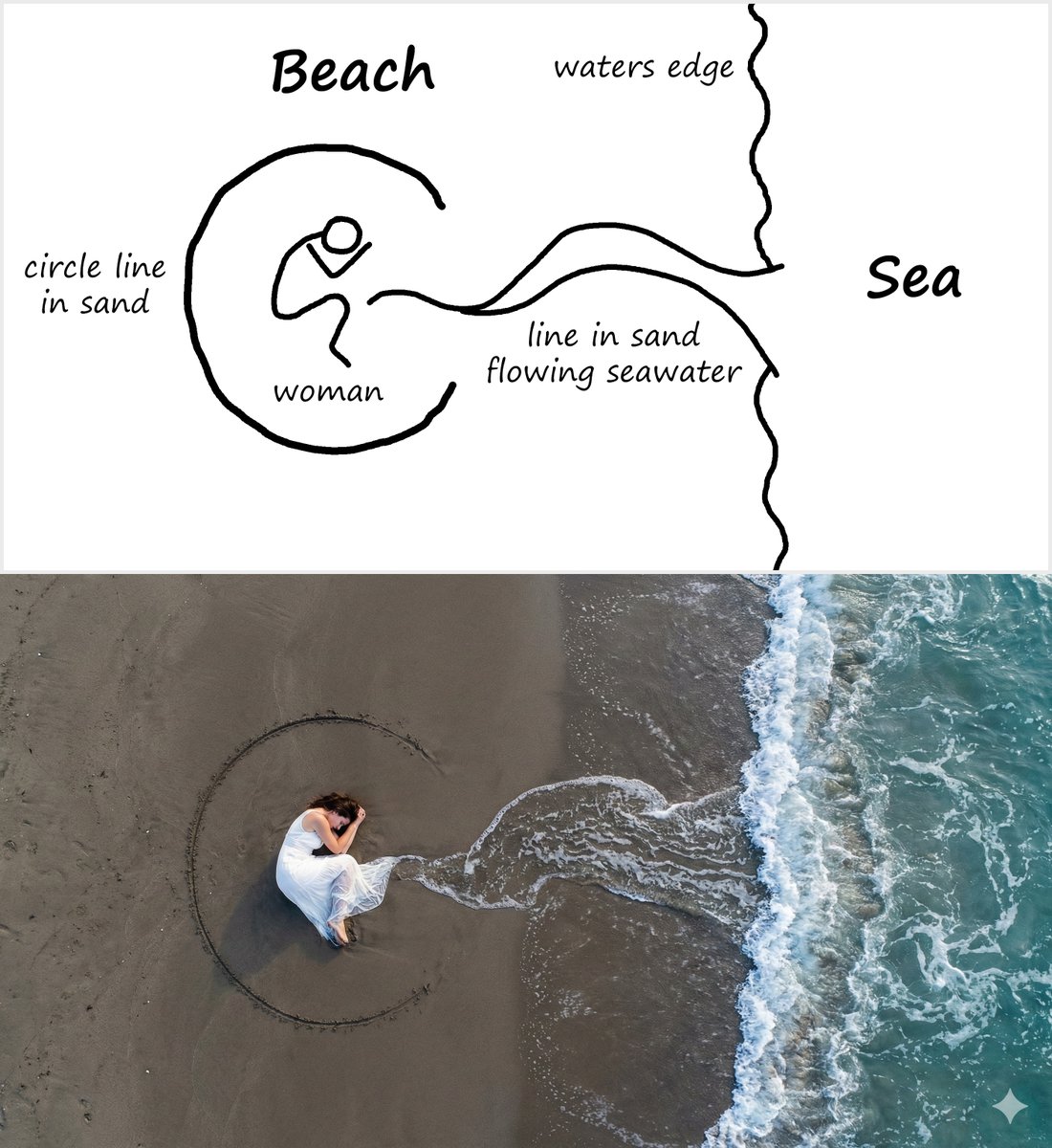 炽热橙红光影下的权威男模