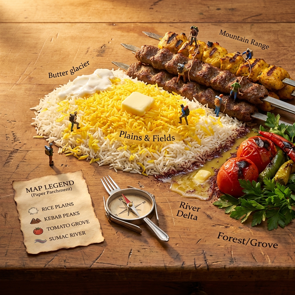 切洛烤肉地形图：微型探险家的攀登之旅