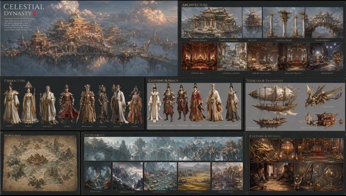 电影级风格文明视觉构建