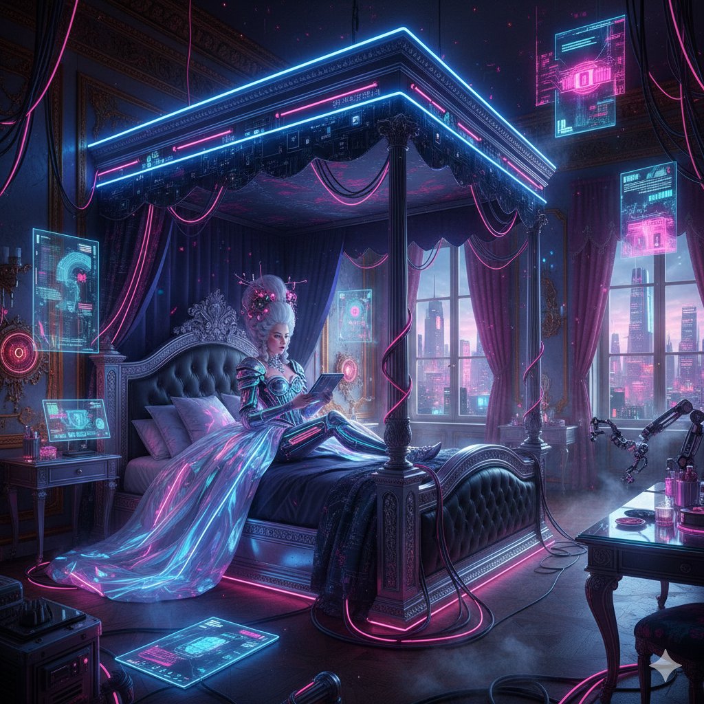 赛博朋克凡尔赛玛丽寝殿