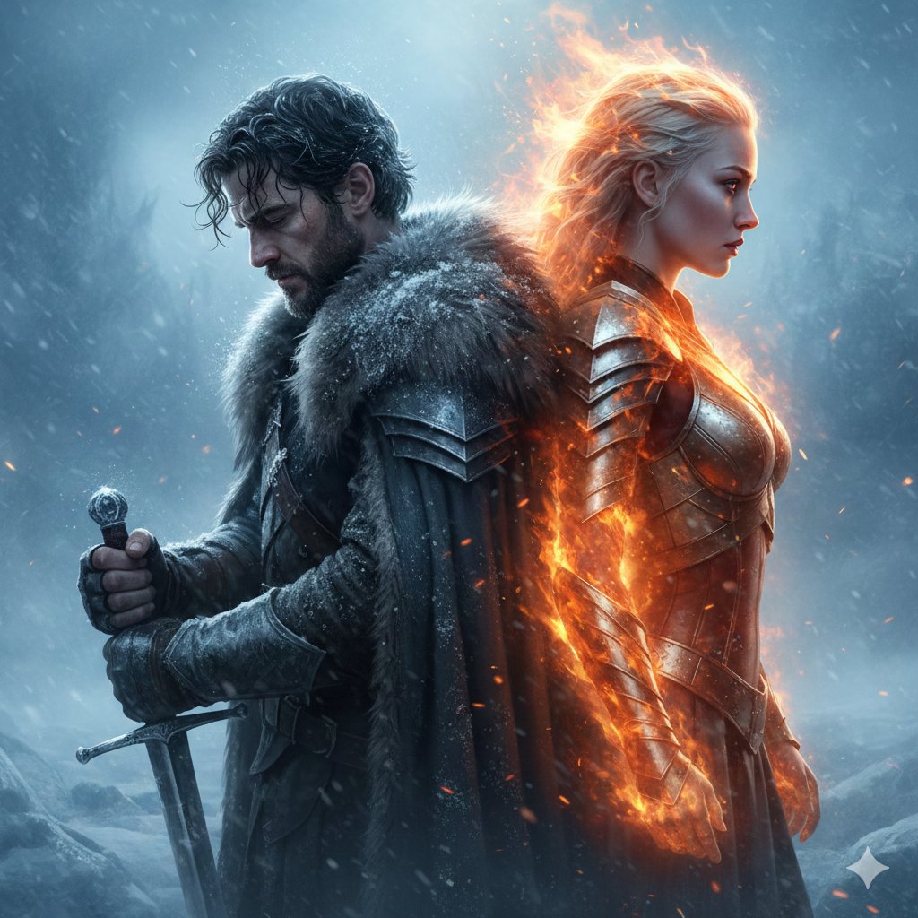 冰火交锋的史诗奇幻双战士