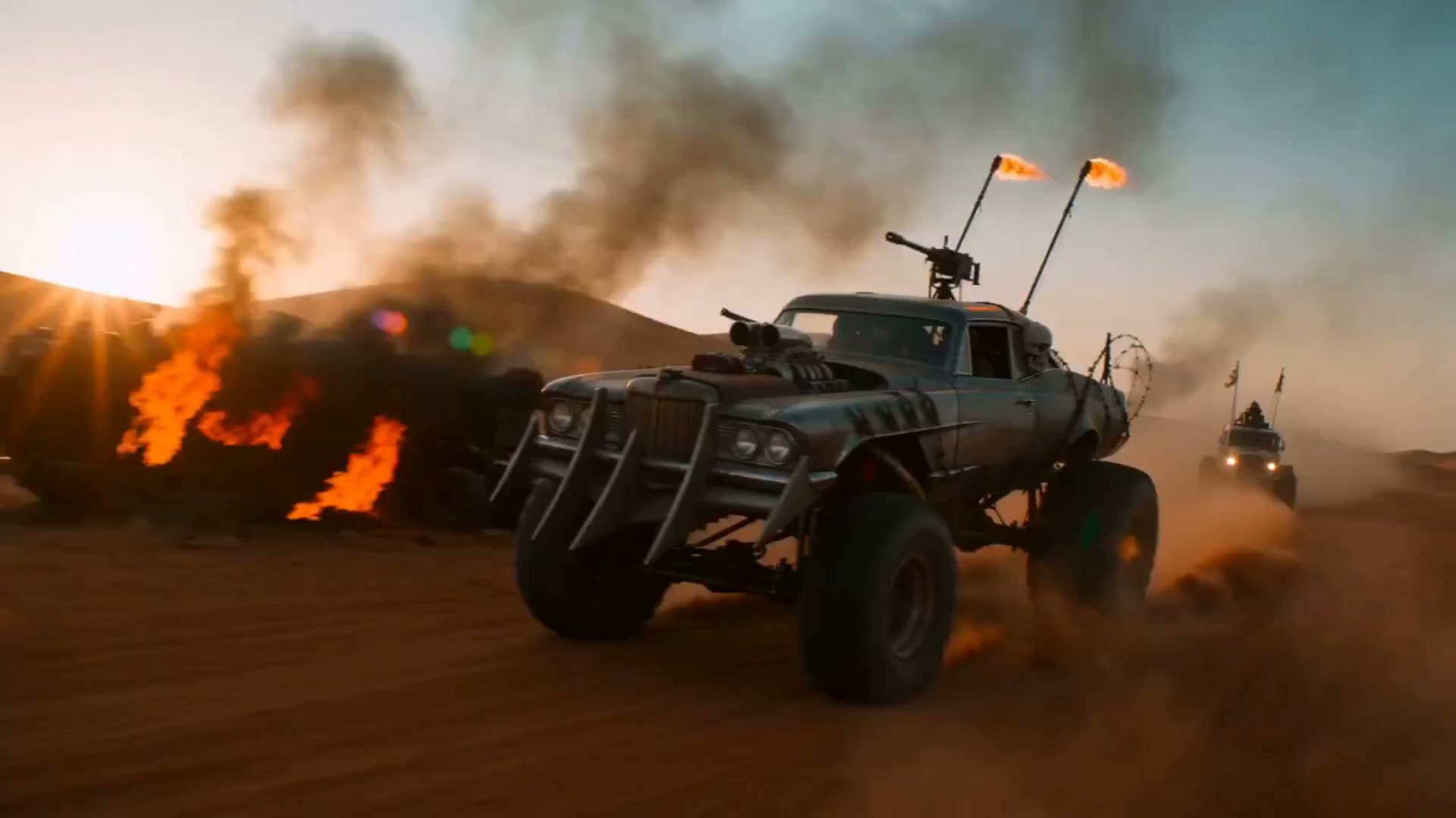 狂暴V8末日战车沙漠狂飙