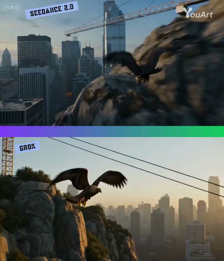 黎明金雕与雄心标志的震撼相遇