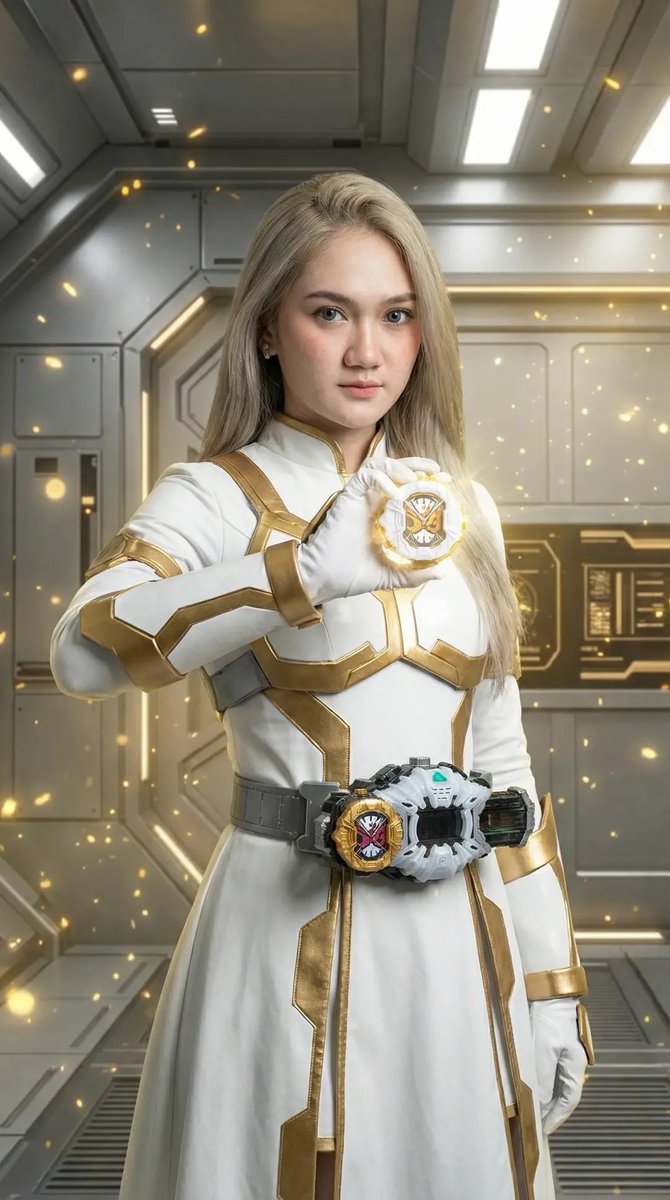 金白装甲少女时之驱动变身