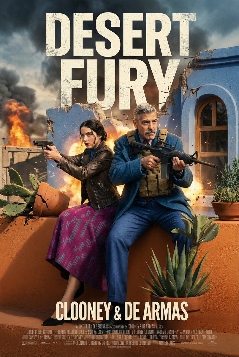 极具张力的好莱坞动作大片电影海报