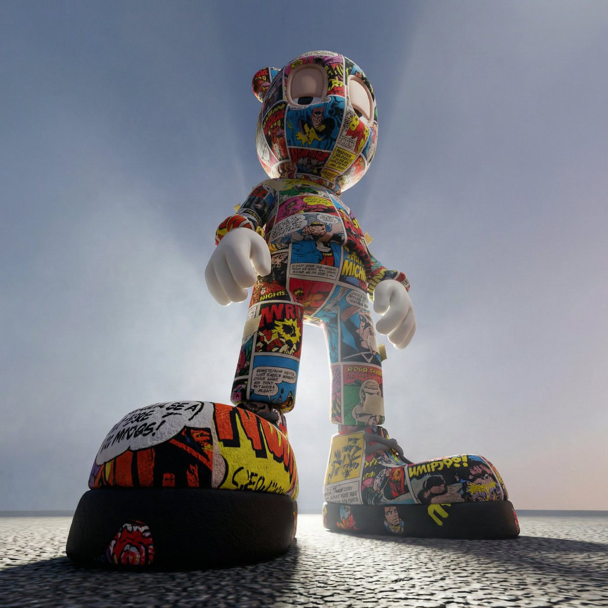 极低视角下的不可撼动巨像