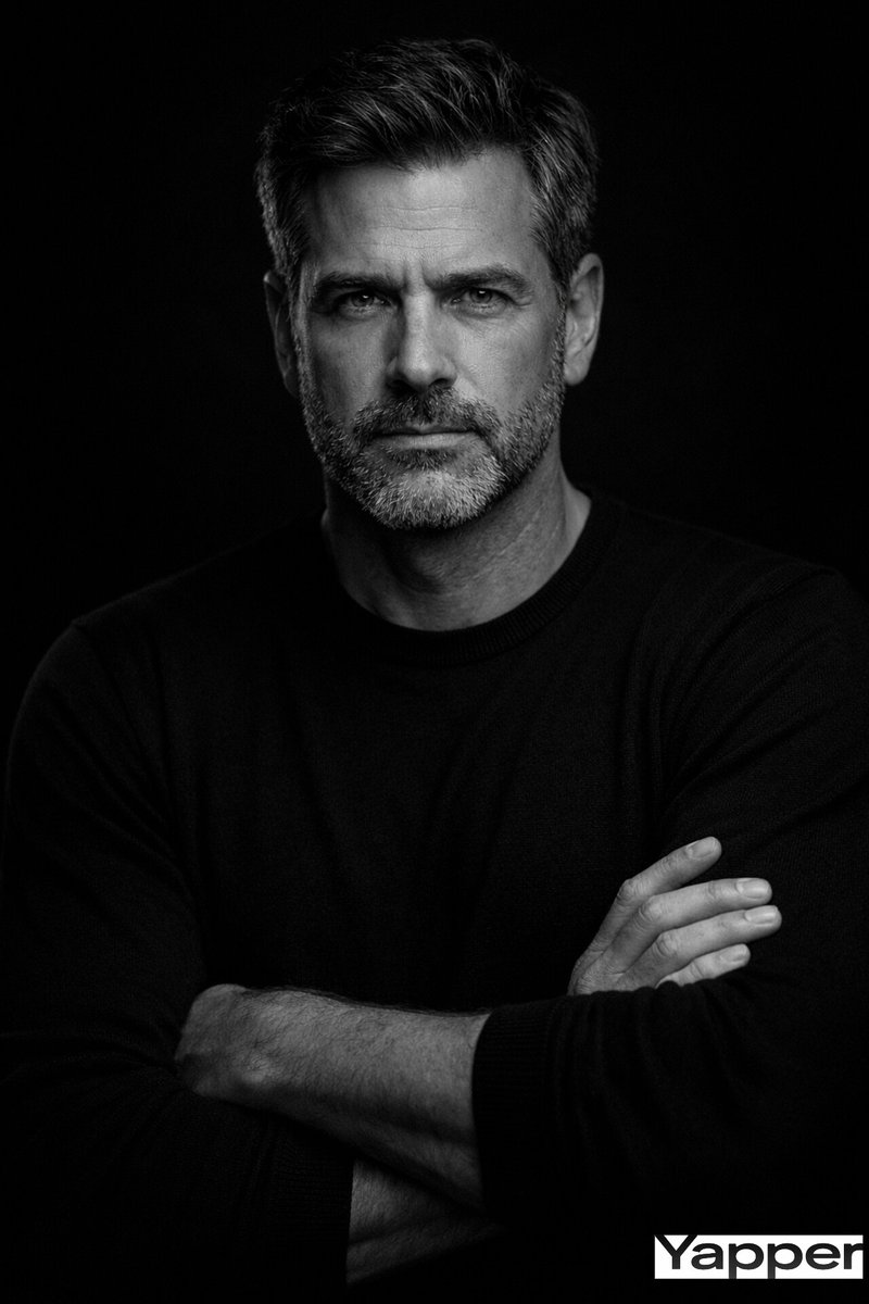 低调光影下的沉思者黑白肖像