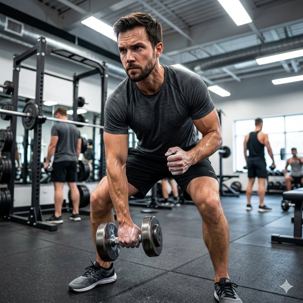 高端运动大片中的硬汉力量感