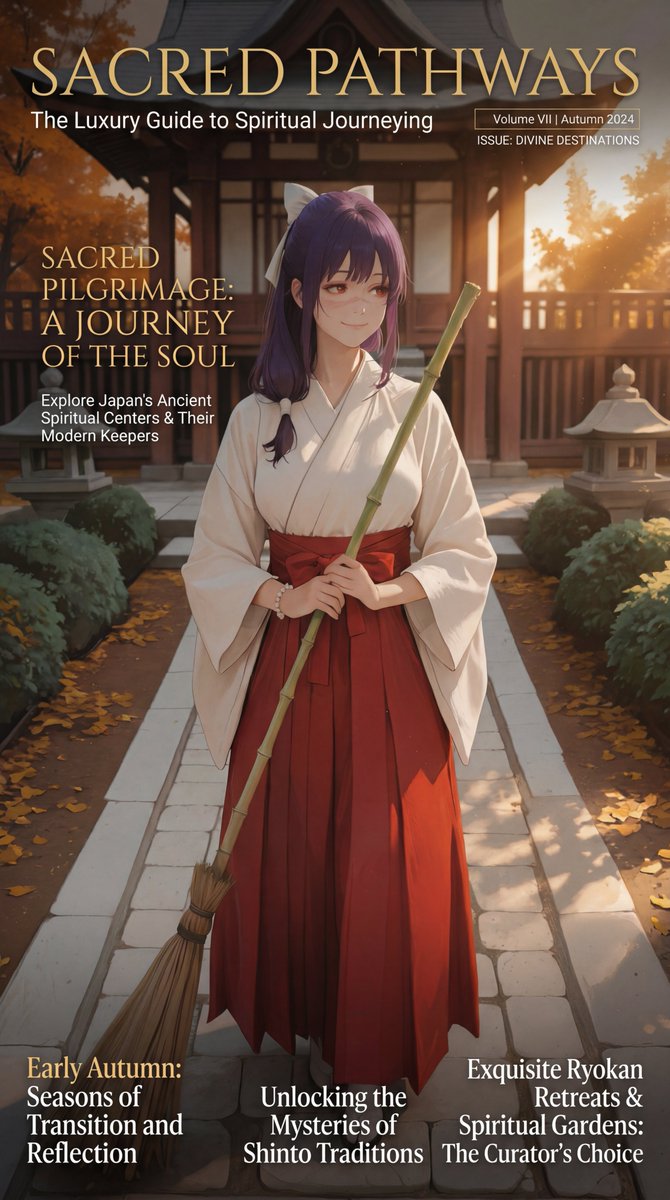 奢华秋日圣地朝圣之旅杂志排版