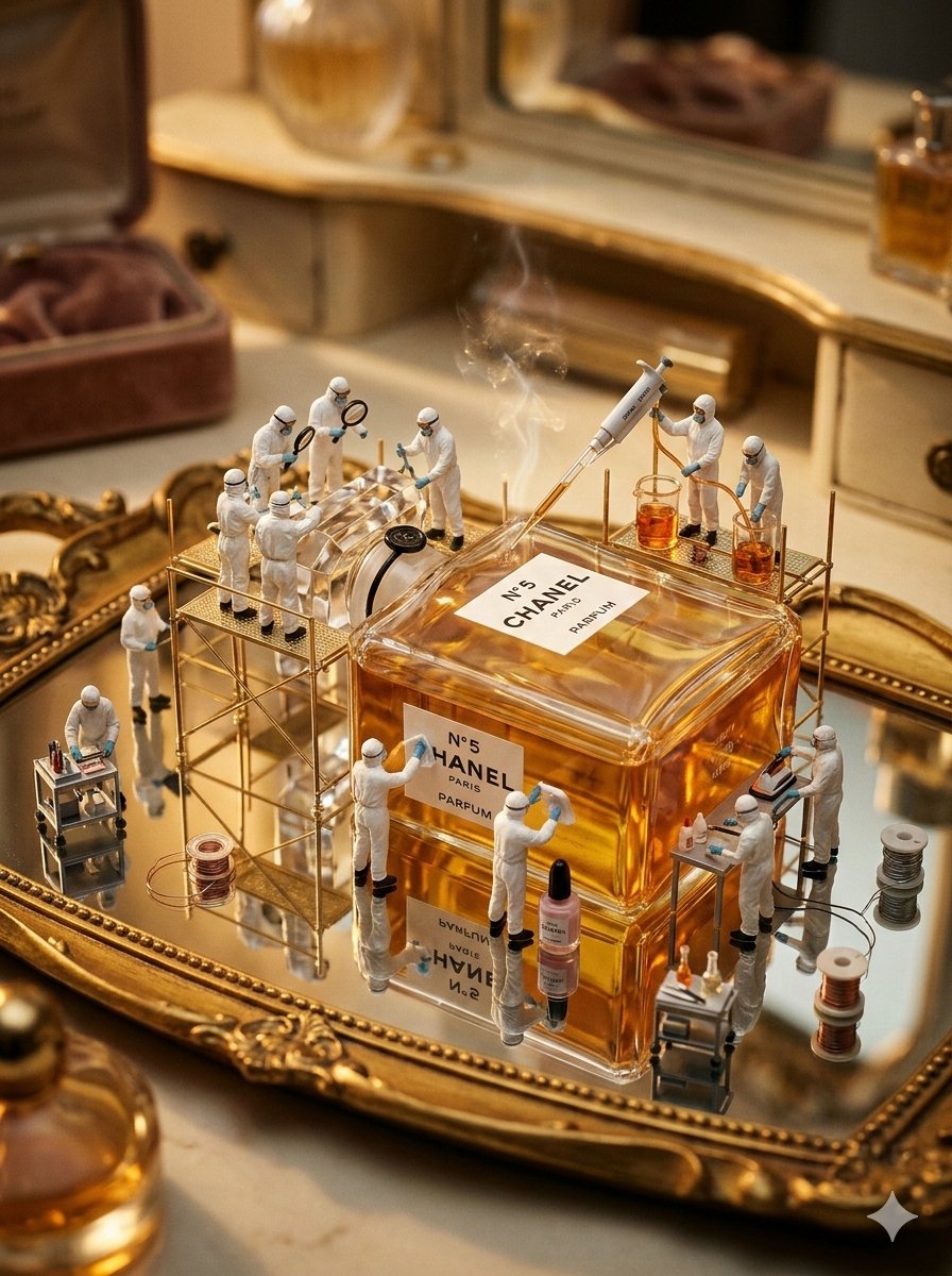 微缩工业奇观修缮可乐与香奈儿