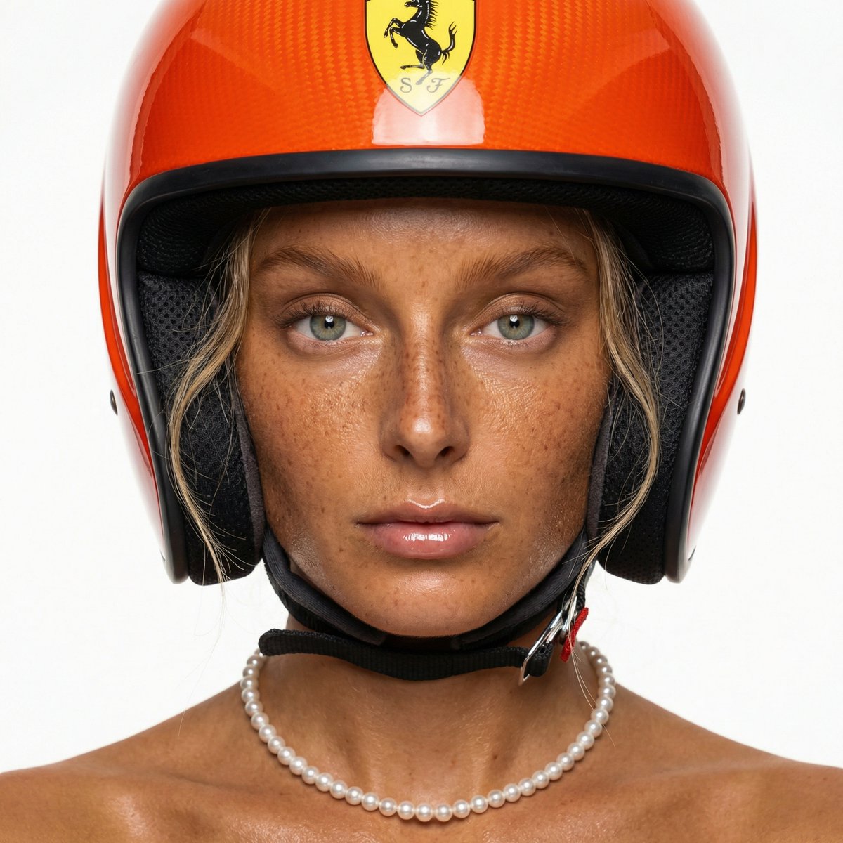 极简影棚：法拉利千金与南洋珍珠