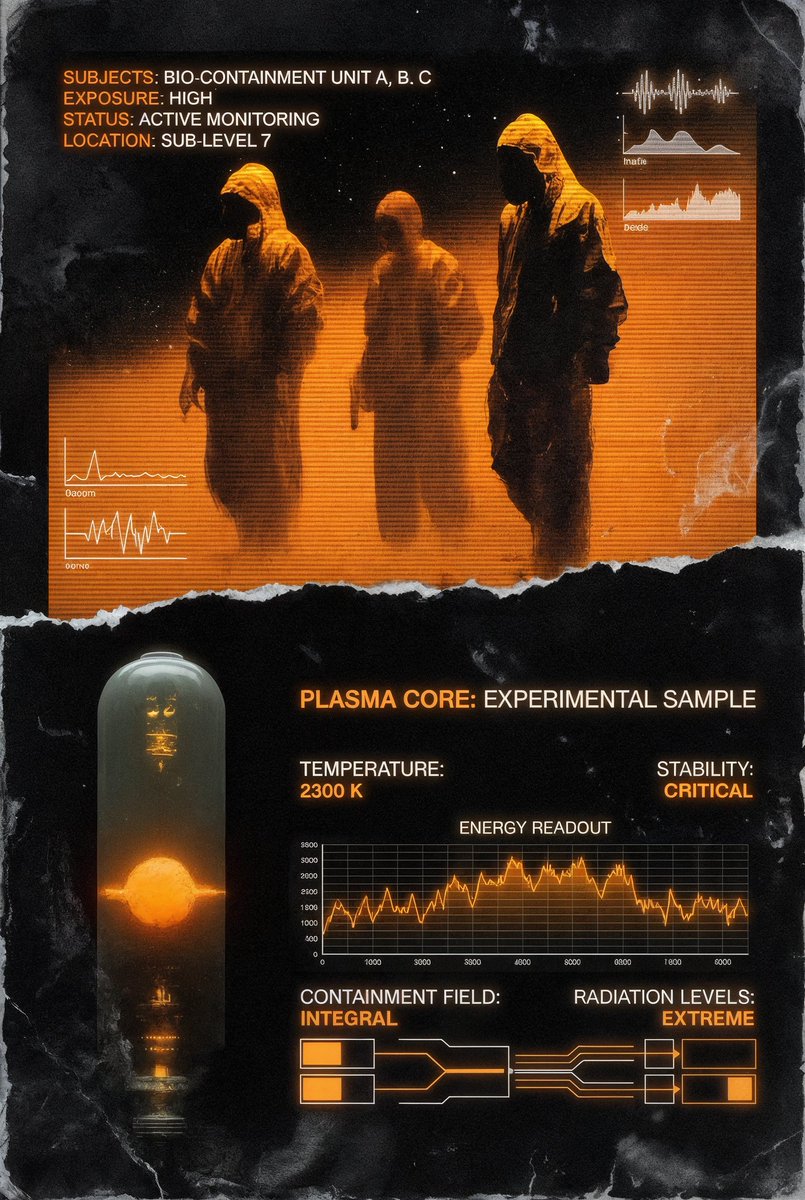 极简实验性等离子核心艺术数据表