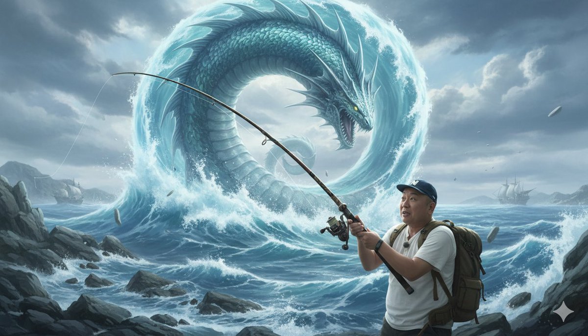 钓起深渊巨兽！西村树的史诗垂钓
