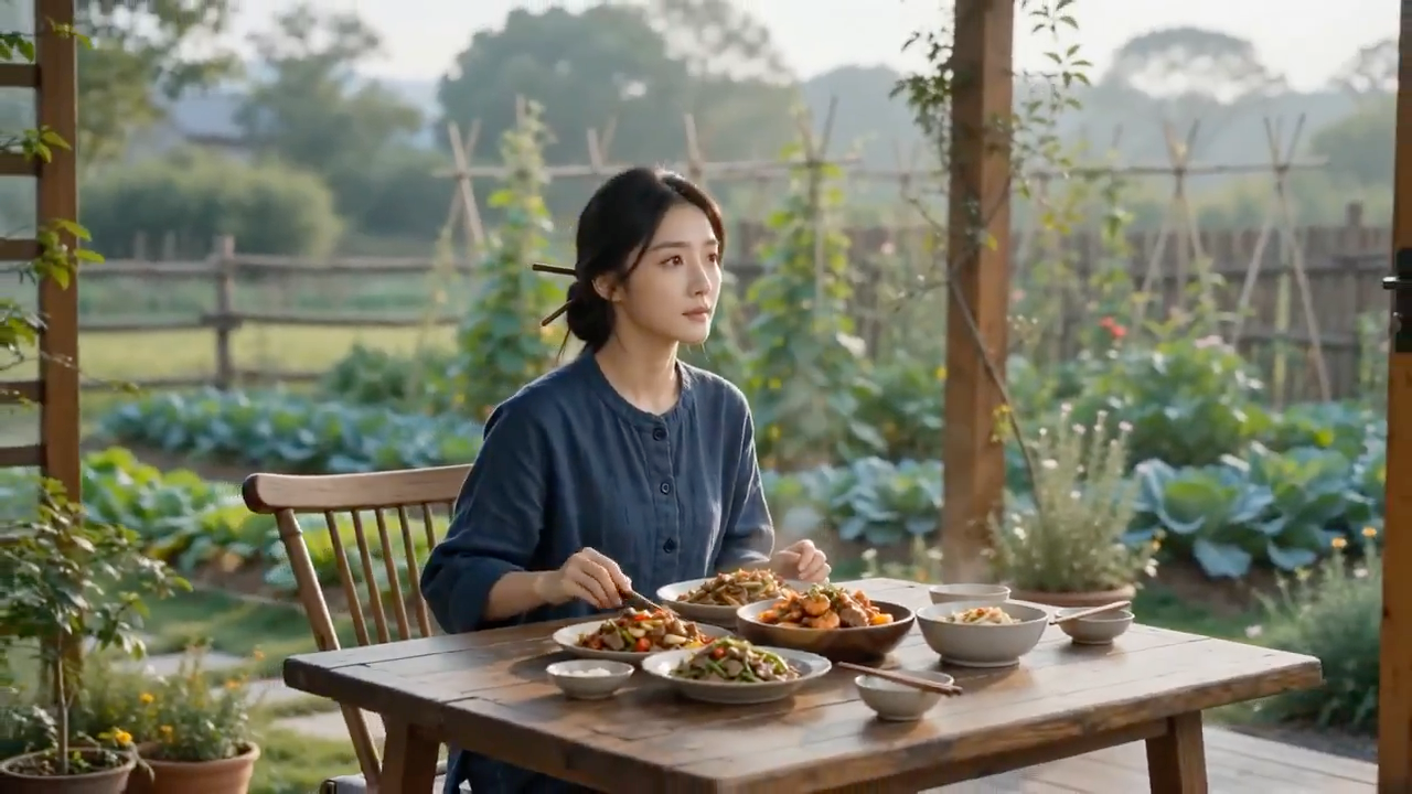 现代田园生活的极致治愈感