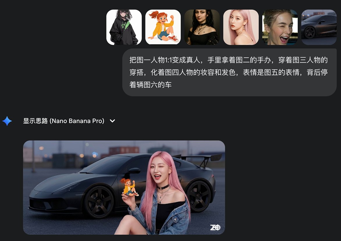 极致融合多图参考打造超写实人物大片