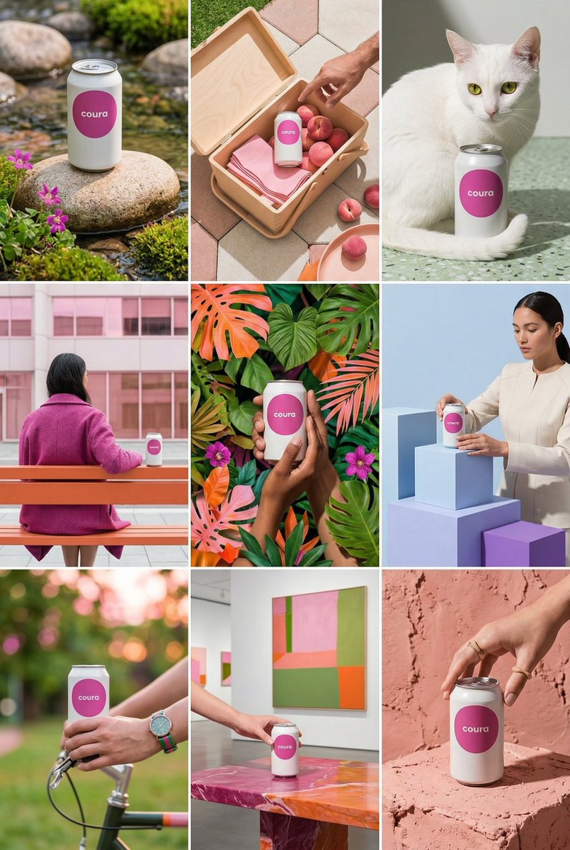 绝美九宫格的高级感产品美学