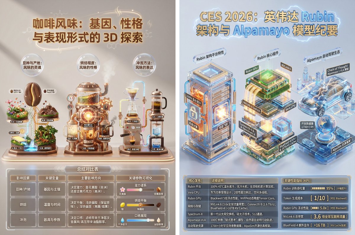 高密度的中文 3D 信息图