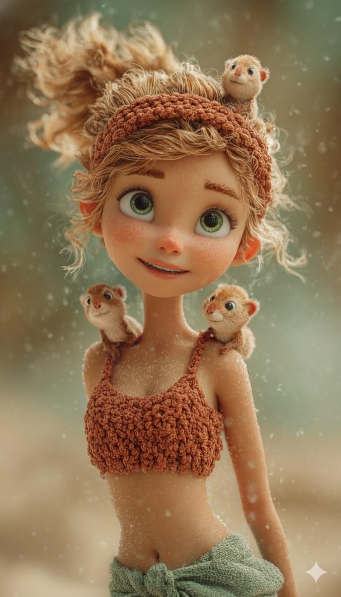 3D动画风格肖像