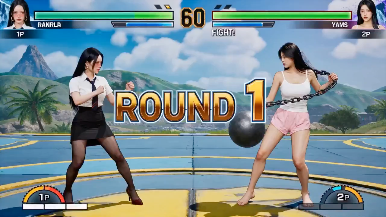 真人硬核演绎街头霸王经典对决