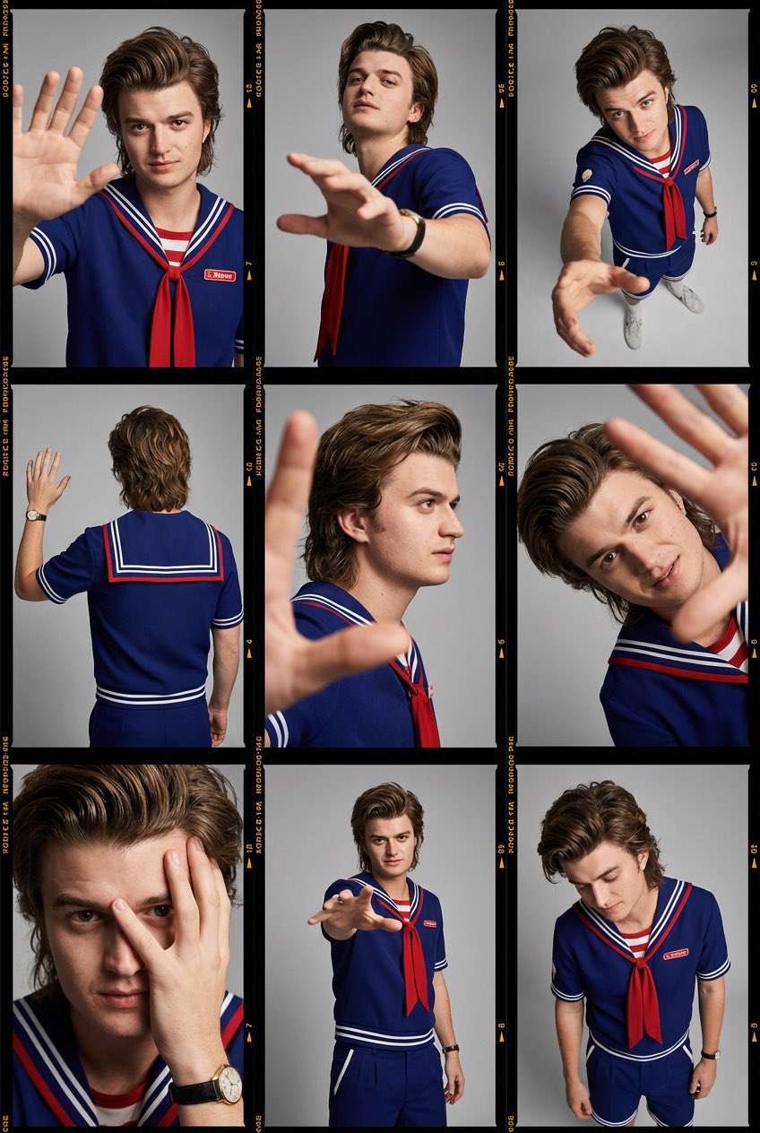 复古时尚九宫格大片