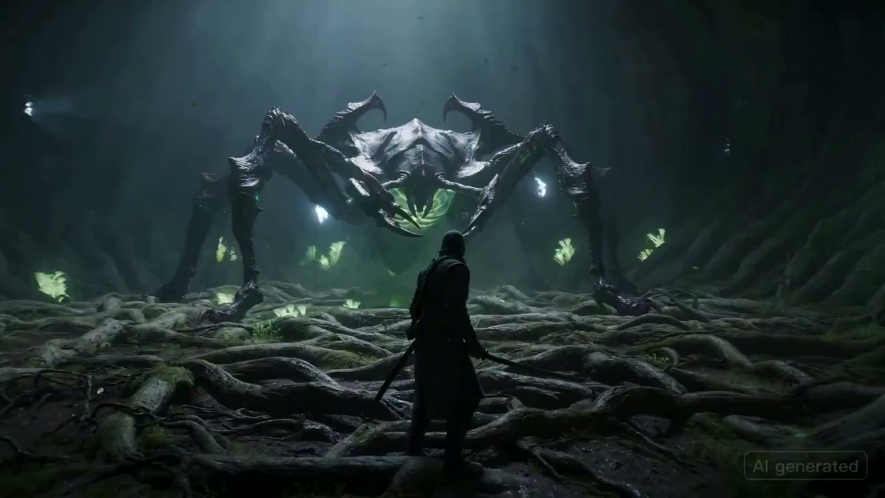 浪人骑雷斩碎风暴怪物的史诗瞬间