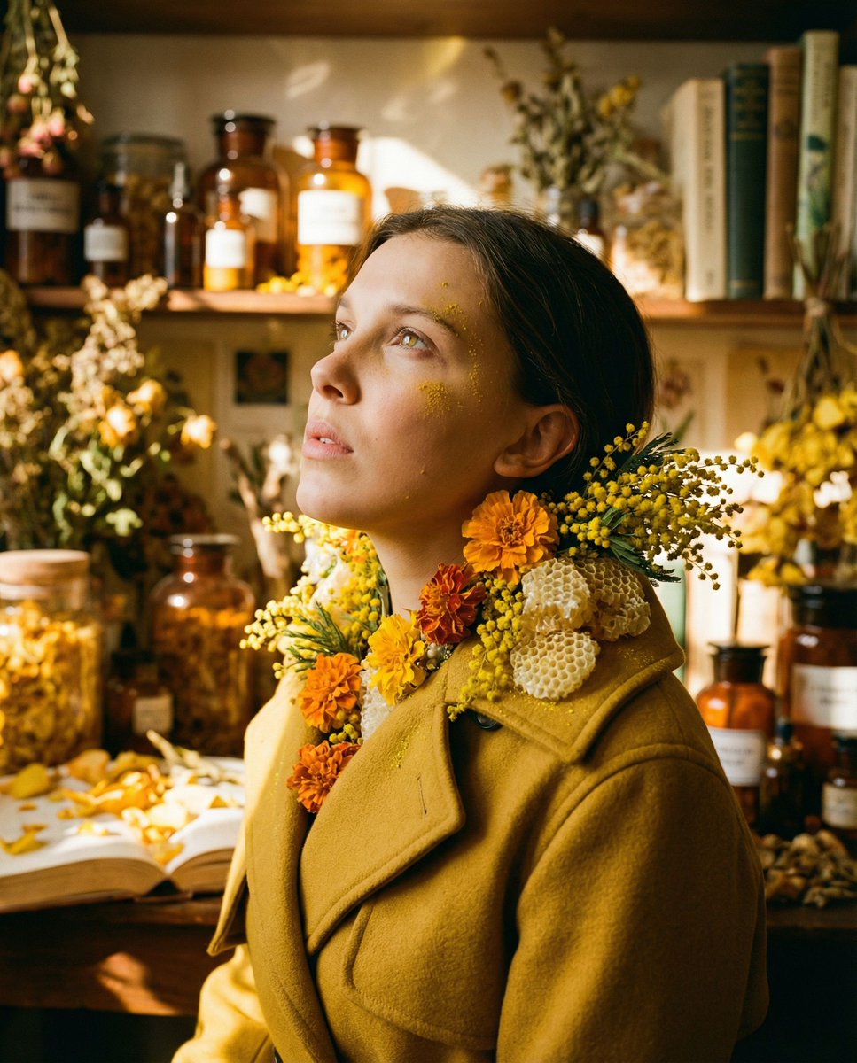 藏红花工坊的超现实金韵侧影