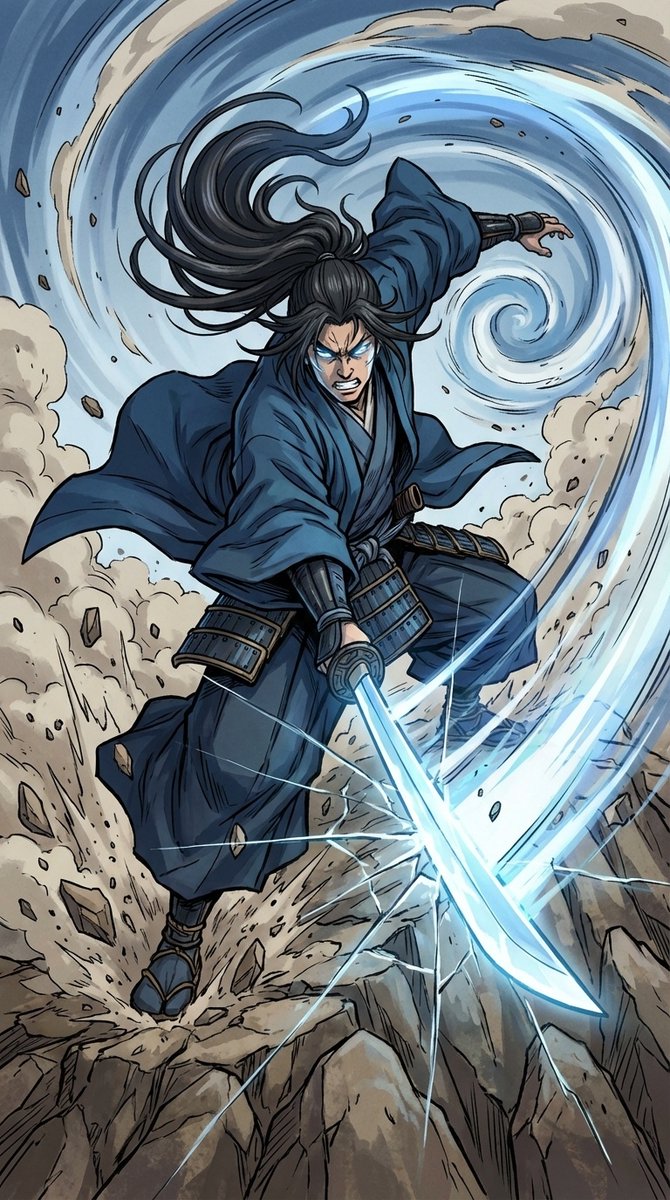 破屏而出的居合斩击