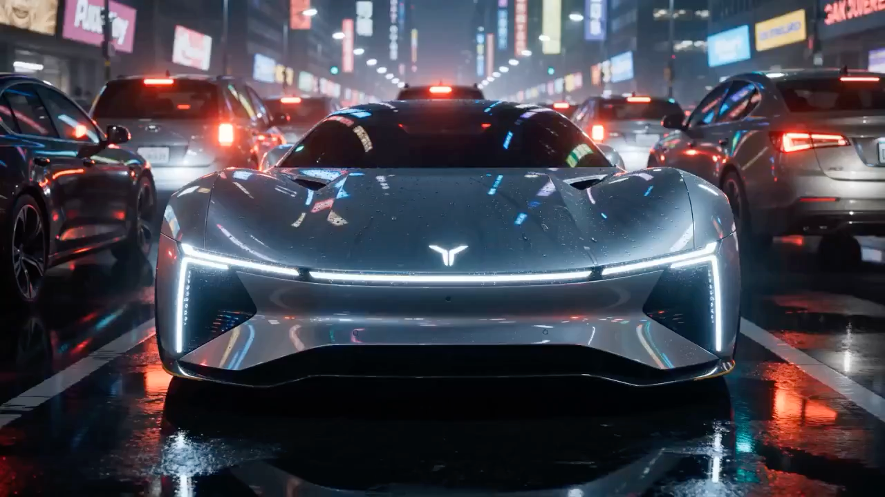 赛博朋克飞车未来已至