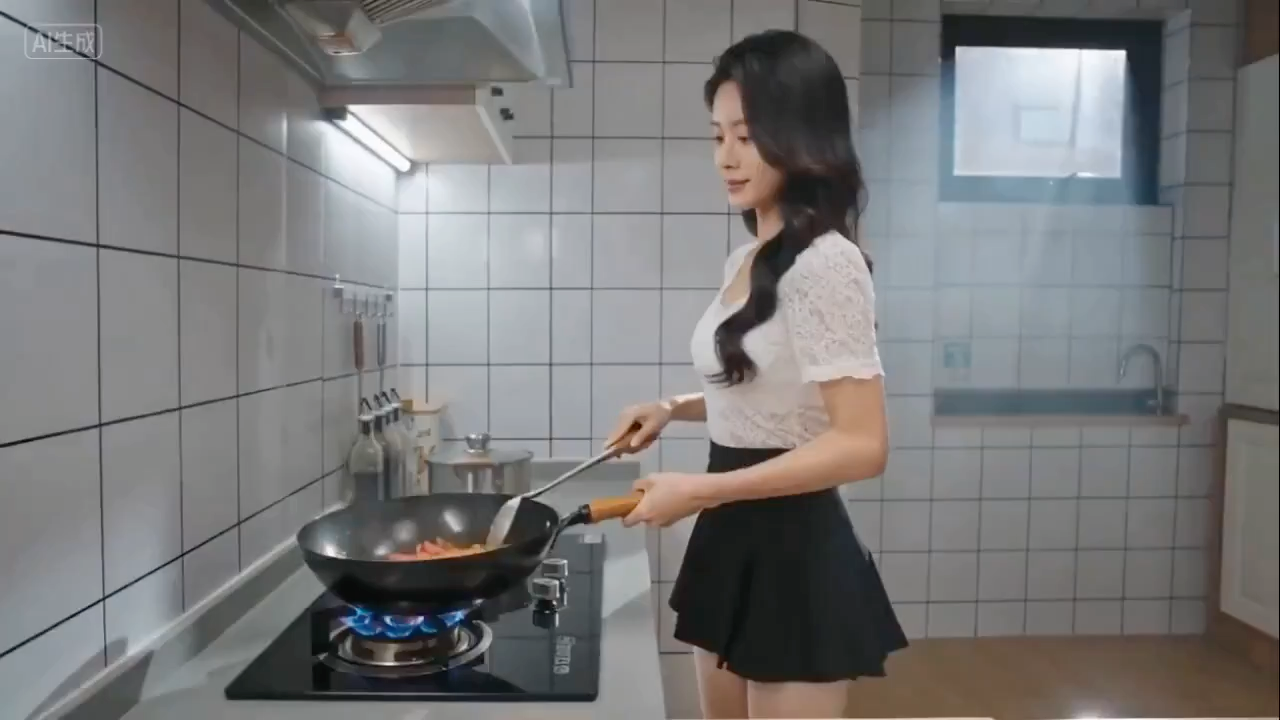 慢镜头下的光影功夫烹饪艺术