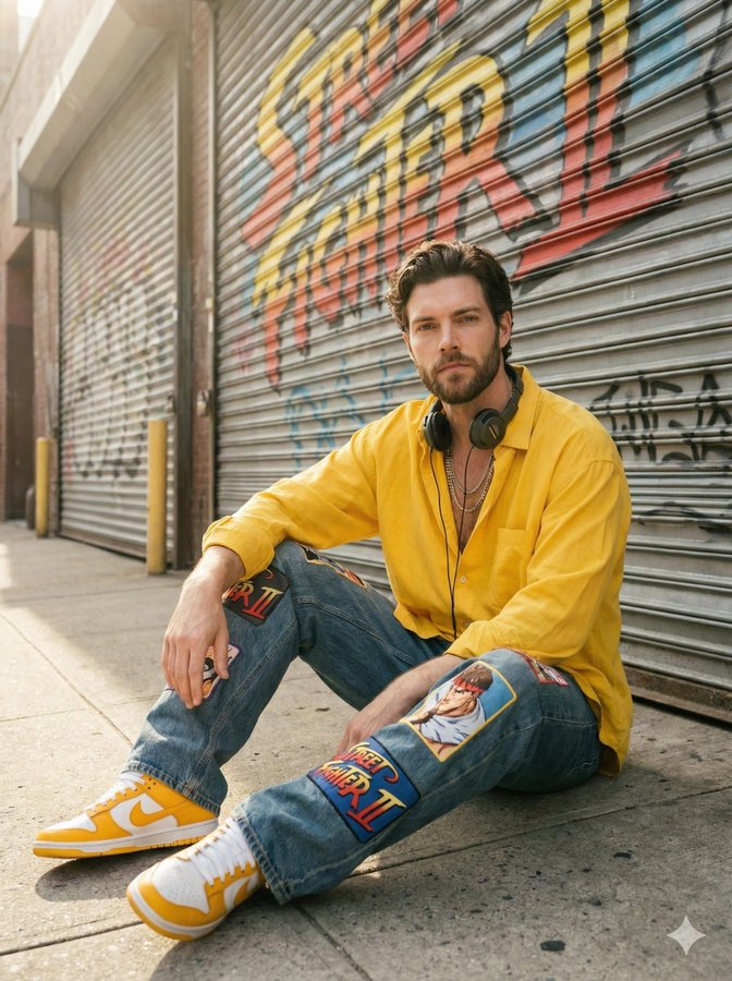 街头霸王涂鸦写真