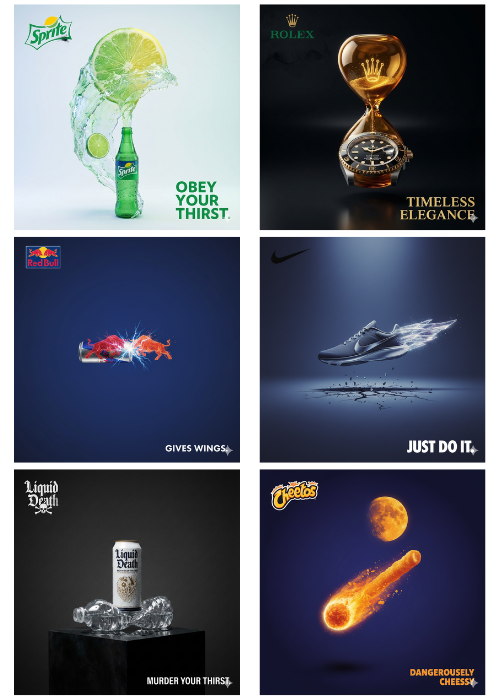 超现实极简风品牌视觉一键生成