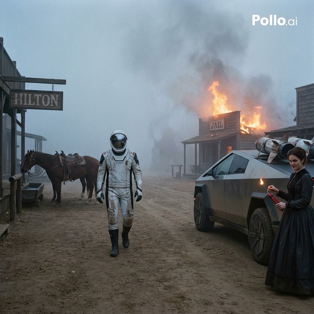 时空错乱的荒野爆破女郎