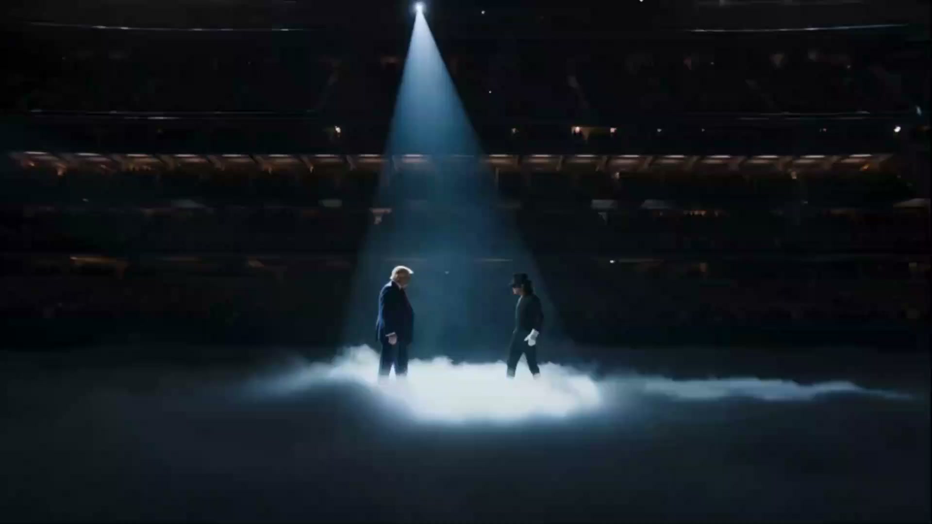 特朗普与迈克尔杰克逊的史诗级斗舞