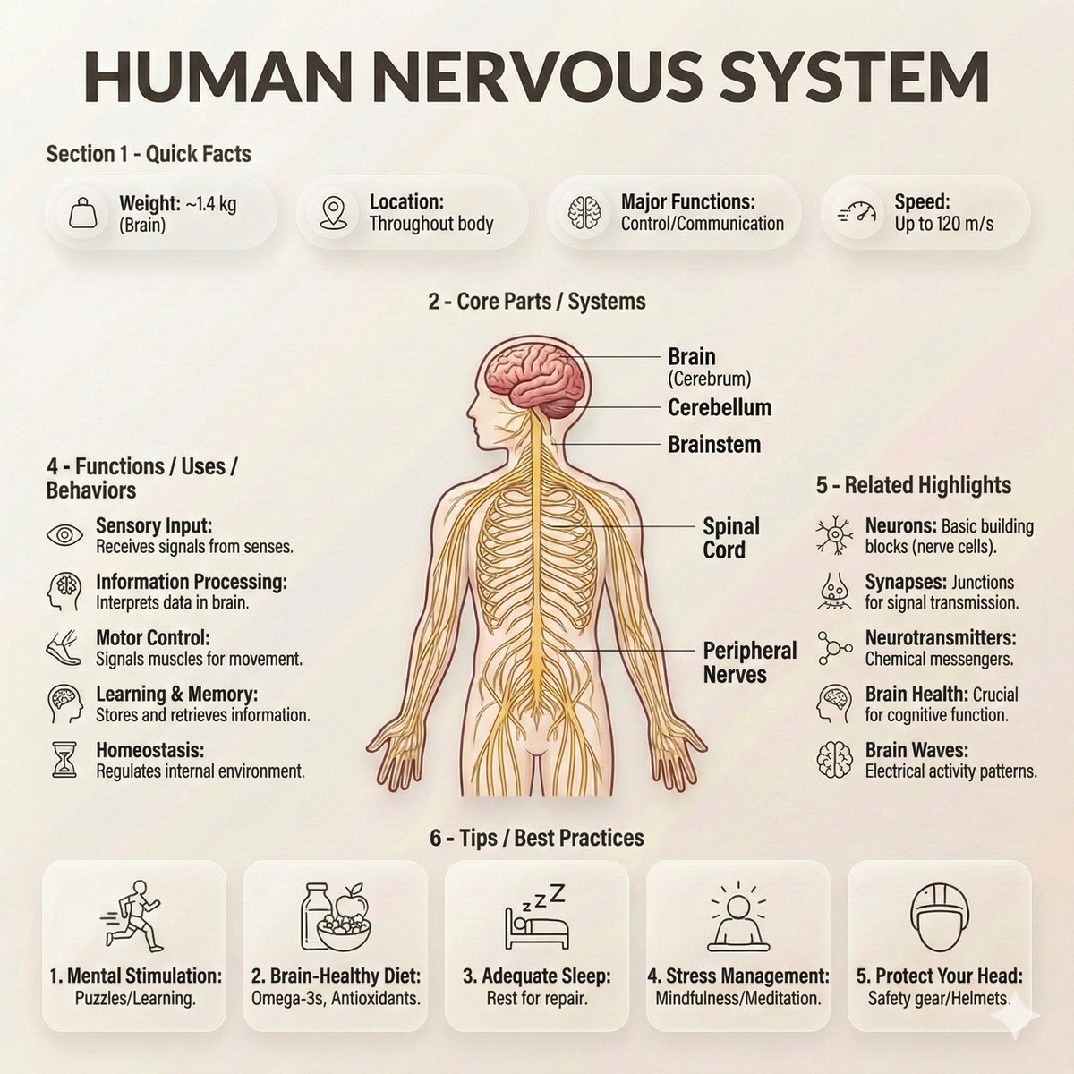 极致洁净感人体全身超精细解剖结构图
