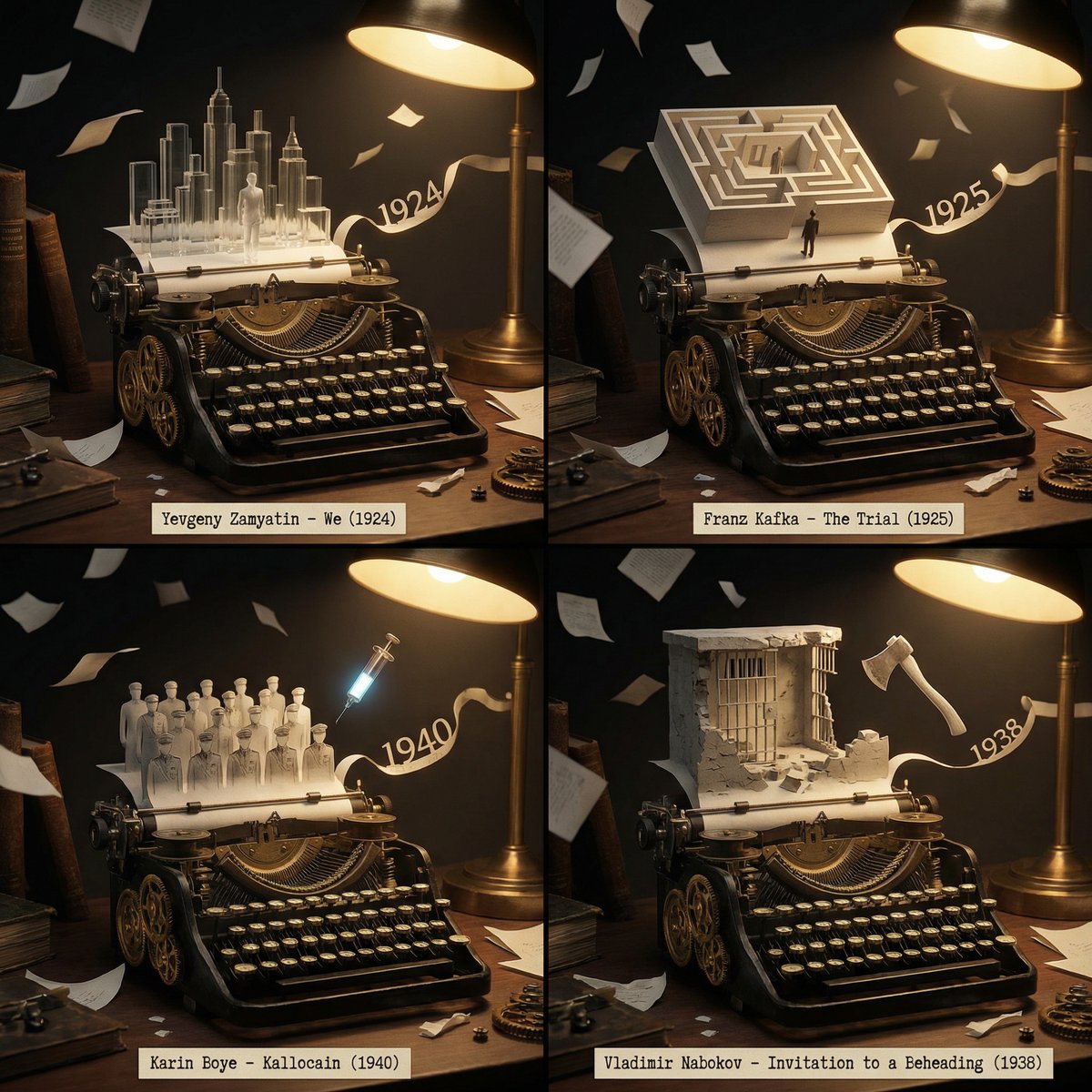 复古打字机雕琢出文学幻梦