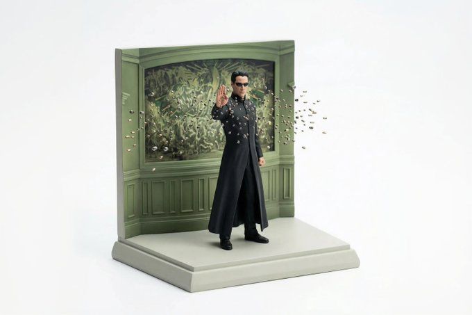 纯白微缩场景重构