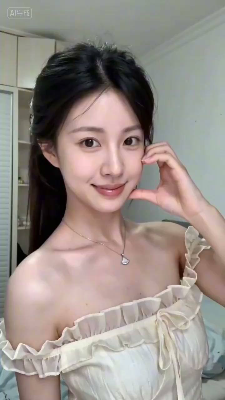 冬日卧室纯欲风少女随手拍